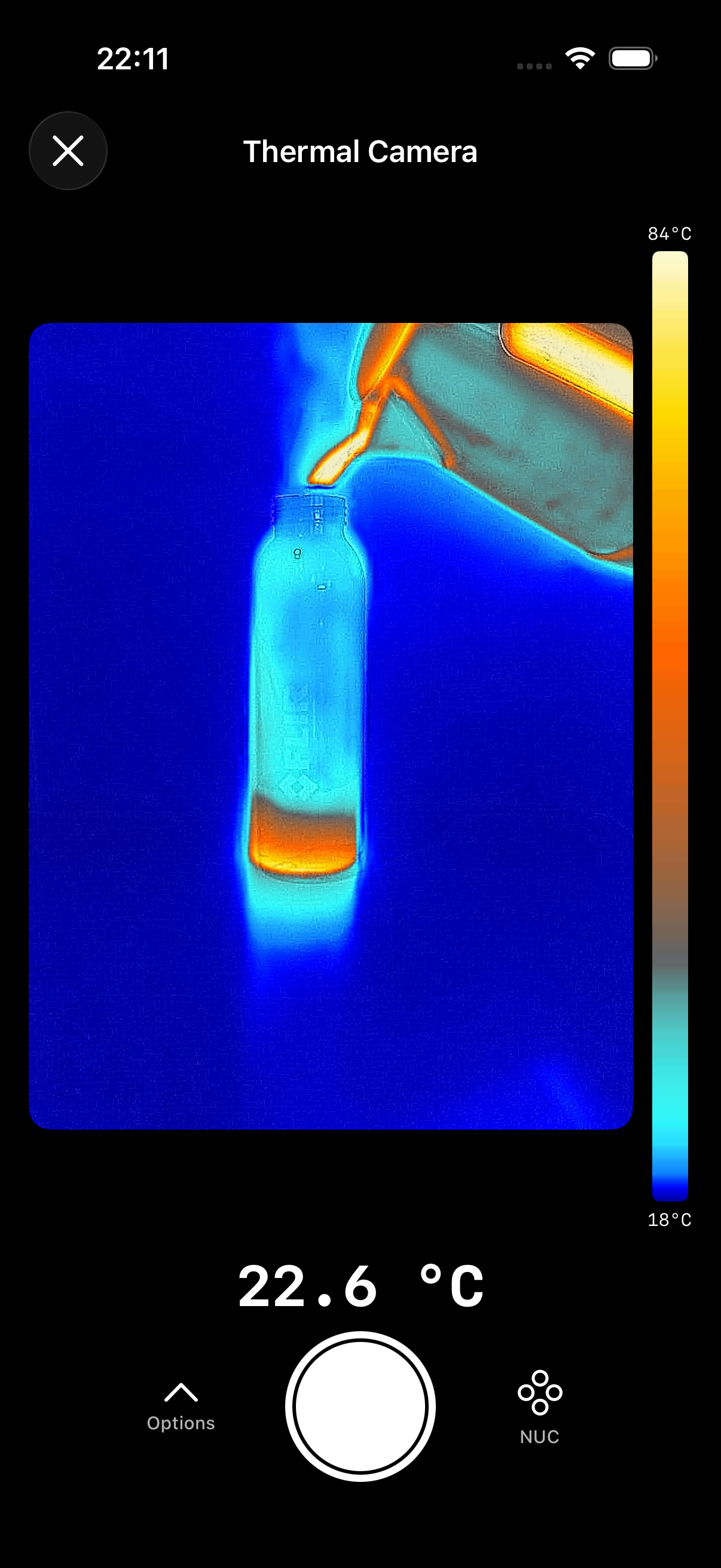 FLIR thermography with hotspot detection